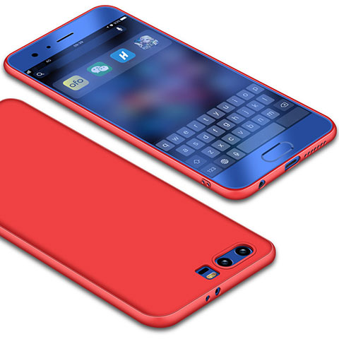 Custodia Silicone Ultra Sottile Morbida Cover S10 per Huawei Honor 9 Premium Rosso