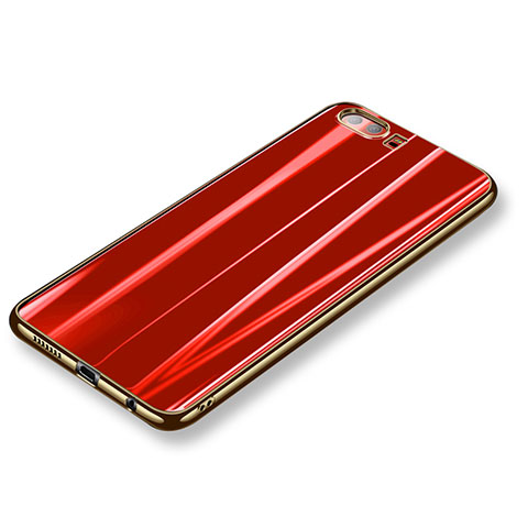 Custodia Silicone Ultra Sottile Morbida Cover S11 per Huawei Honor 9 Premium Rosso
