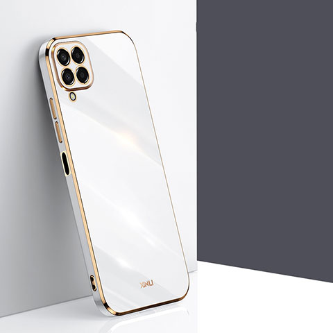 Custodia Silicone Ultra Sottile Morbida Cover XL1 per Samsung Galaxy M33 5G Bianco