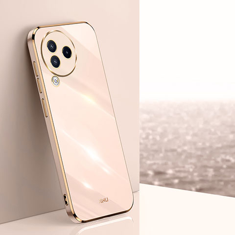 Custodia Silicone Ultra Sottile Morbida Cover XL1 per Xiaomi Civi 3 5G Oro Rosa