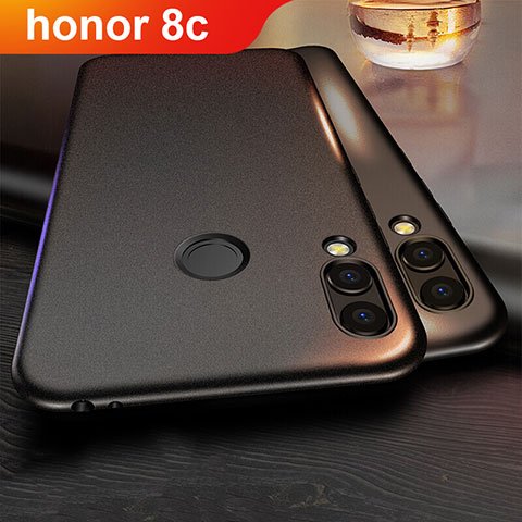 Custodia Silicone Ultra Sottile Morbida per Huawei Honor Play 8C Nero