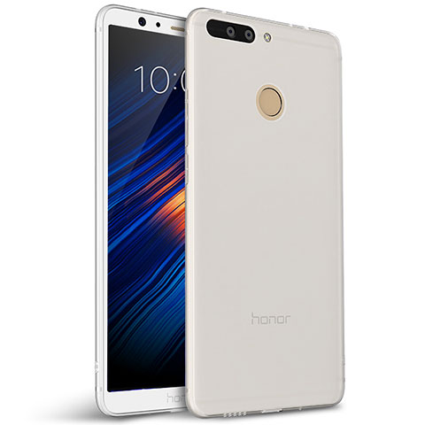 Custodia Silicone Ultra Sottile Morbida per Huawei Honor V9 Bianco
