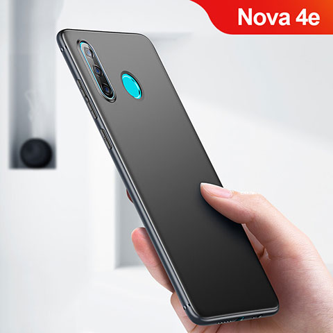 Custodia Silicone Ultra Sottile Morbida per Huawei Nova 4e Nero