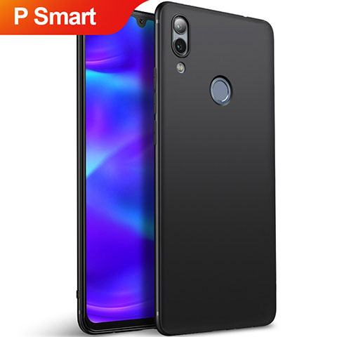 Custodia Silicone Ultra Sottile Morbida per Huawei P Smart (2019) Nero