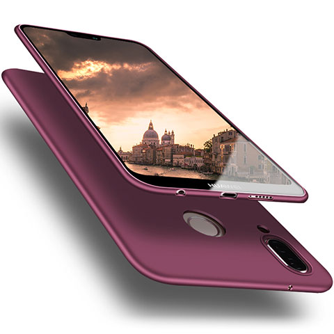 Custodia Silicone Ultra Sottile Morbida per Huawei P20 Lite Viola