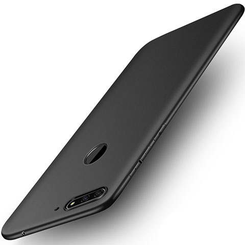 Custodia Silicone Ultra Sottile Morbida per Huawei Y6 (2018) Nero