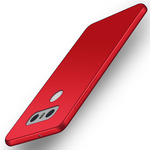 Custodia Silicone Ultra Sottile Morbida per LG G6 Rosso