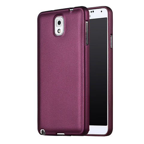 Custodia Silicone Ultra Sottile Morbida per Samsung Galaxy Note 3 N9000 Viola