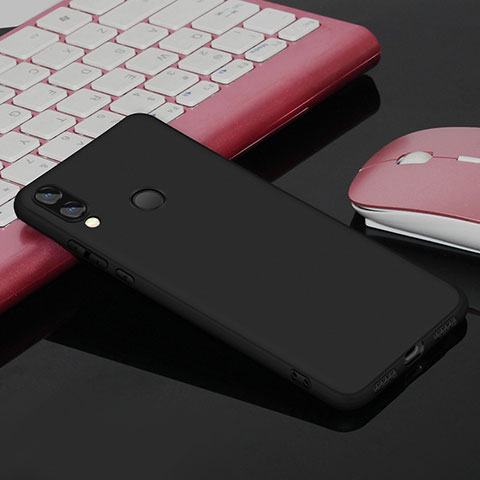 Custodia Silicone Ultra Sottile Morbida per Xiaomi Redmi Note 7 Nero