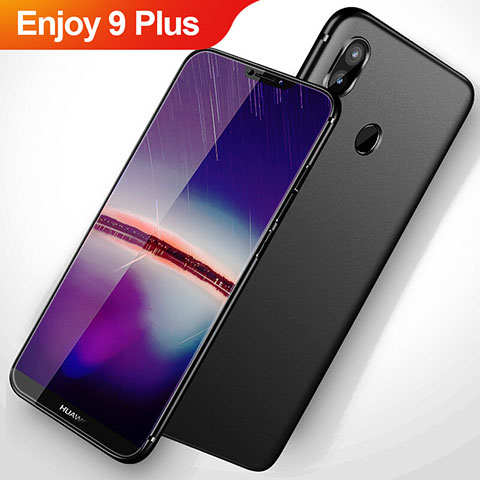 Custodia Silicone Ultra Sottile Morbida S02 per Huawei Enjoy 9 Plus Nero