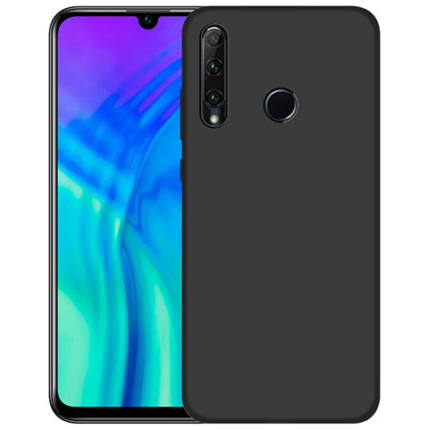 Custodia Silicone Ultra Sottile Morbida S02 per Huawei Honor 20E Nero