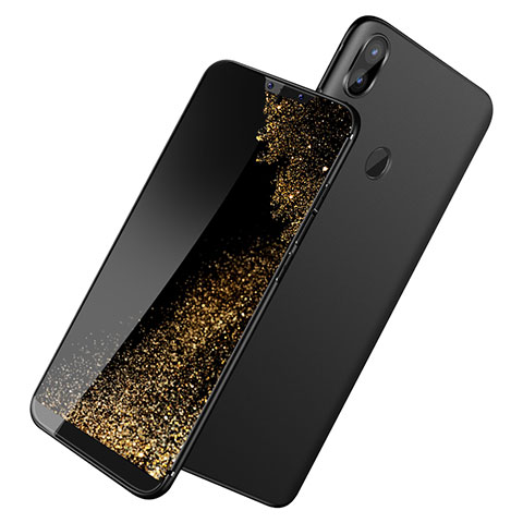 Custodia Silicone Ultra Sottile Morbida S02 per Huawei Honor 8X Nero