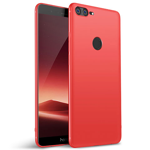 Custodia Silicone Ultra Sottile Morbida S02 per Huawei Honor 9 Lite Rosso