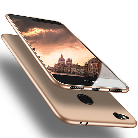 Custodia Silicone Ultra Sottile Morbida S02 per Huawei Nova Lite Oro