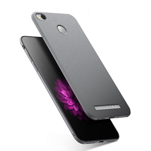 Custodia Silicone Ultra Sottile Morbida S02 per Xiaomi Redmi 3S Grigio