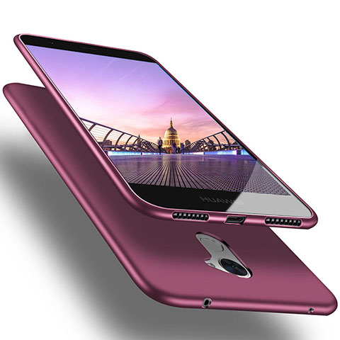 Custodia Silicone Ultra Sottile Morbida S03 per Huawei Enjoy 7 Plus Viola