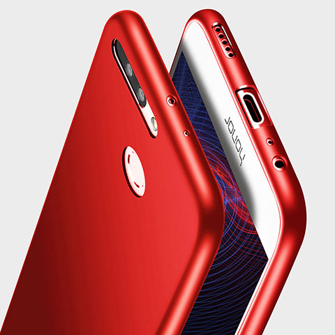 Custodia Silicone Ultra Sottile Morbida S03 per Huawei Honor V9 Rosso