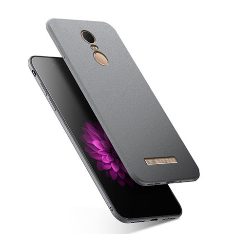 Custodia Silicone Ultra Sottile Morbida S03 per Xiaomi Redmi Note 3 Grigio