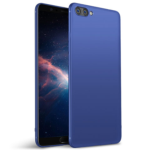 Custodia Silicone Ultra Sottile Morbida S04 per Huawei Honor V10 Blu