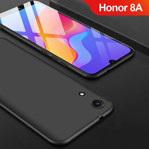 Custodia Silicone Ultra Sottile Morbida S08 per Huawei Y6 Pro (2019) Nero