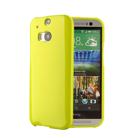 Custodia TPU Morbida Lucido per HTC One M8 Verde