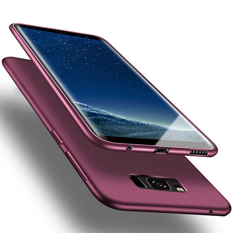 Custodia TPU Morbida Lucido per Samsung Galaxy S8 Viola
