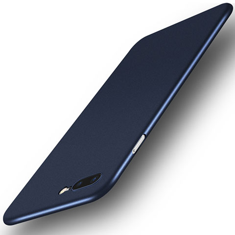 Custodia Ultra Sottile Trasparente Rigida Cover Opaca U01 per Apple iPhone 8 Plus Blu