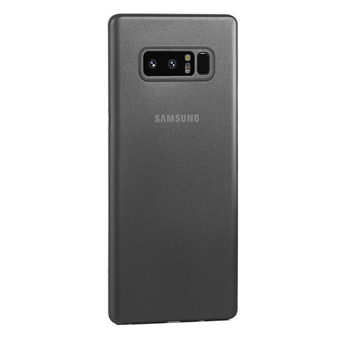 Custodia Ultra Sottile Trasparente Rigida Cover Opaca U01 per Samsung Galaxy Note 8 Grigio