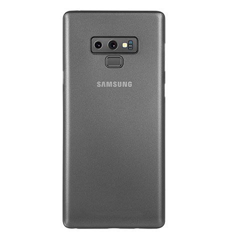 Custodia Ultra Sottile Trasparente Rigida Cover Opaca U01 per Samsung Galaxy Note 9 Grigio