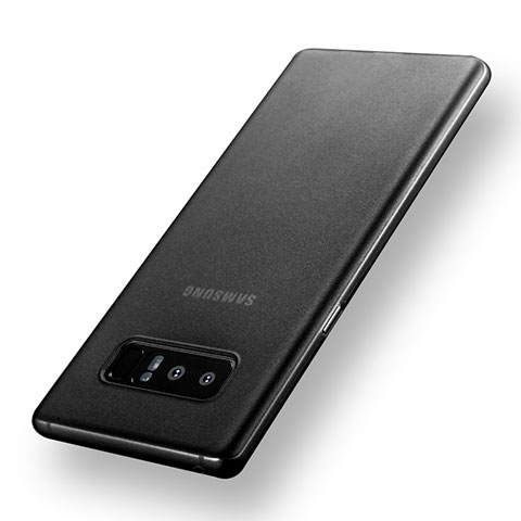 Custodia Ultra Sottile Trasparente Rigida Opaca per Samsung Galaxy Note 8 Grigio