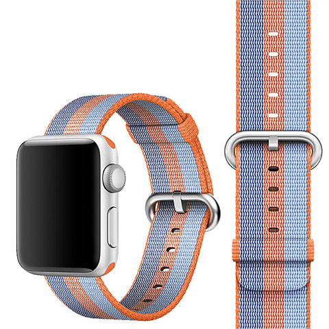 Milanese Cinturino Braccialetto Acciaio per Apple iWatch 4 40mm Arancione