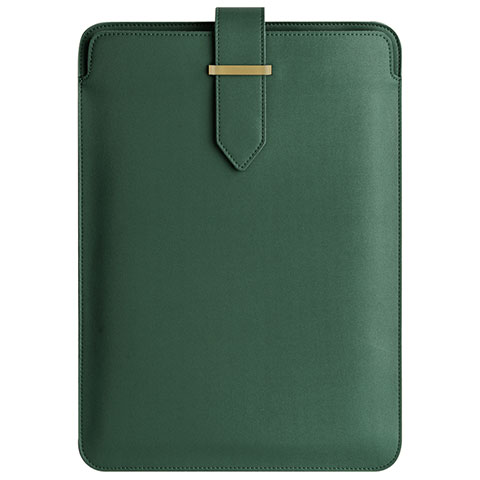 Morbido Pelle Custodia Marsupio Tasca L04 per Apple MacBook Pro 15 pollici Retina Verde