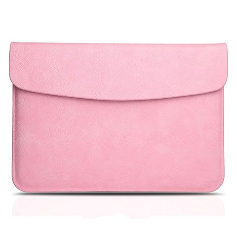 Morbido Pelle Custodia Marsupio Tasca L06 per Apple MacBook Pro 15 pollici Rosa