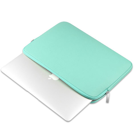 Morbido Pelle Custodia Marsupio Tasca L16 per Apple MacBook 12 pollici Verde