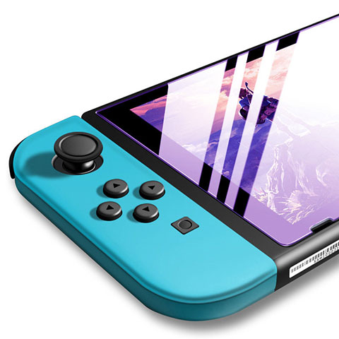 Pellicola in Vetro Temperato Protettiva Anti Blu-Ray Proteggi Schermo Film per Nintendo Switch Chiaro