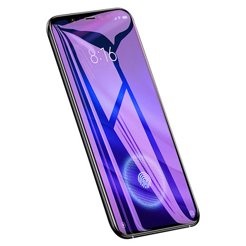 Pellicola in Vetro Temperato Protettiva Anti Blu-Ray Proteggi Schermo Film per Xiaomi Mi 8 Screen Fingerprint Edition Chiaro