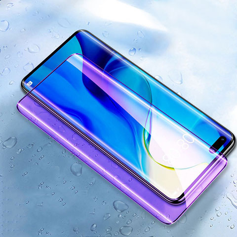 Pellicola in Vetro Temperato Protettiva Integrale Anti Blu-Ray Proteggi Schermo Film per Huawei Honor 30 Pro Nero