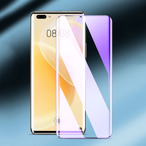 Pellicola in Vetro Temperato Protettiva Integrale Anti Blu-Ray Proteggi Schermo Film per Huawei Nova 8 Pro 5G Nero