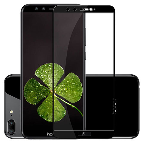 Pellicola in Vetro Temperato Protettiva Integrale Proteggi Schermo Film F02 per Huawei Honor 9 Lite Nero