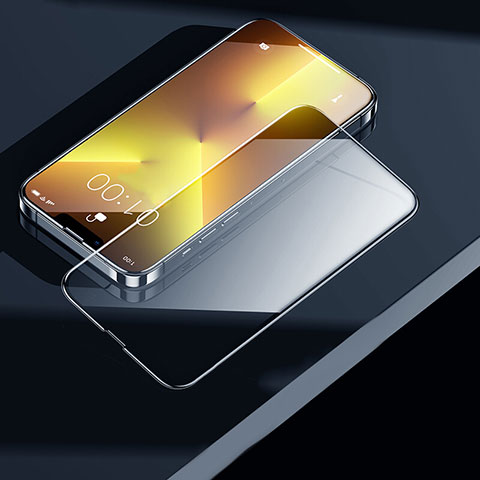 Pellicola in Vetro Temperato Protettiva Integrale Proteggi Schermo Film F03 per Apple iPhone 13 Mini Nero