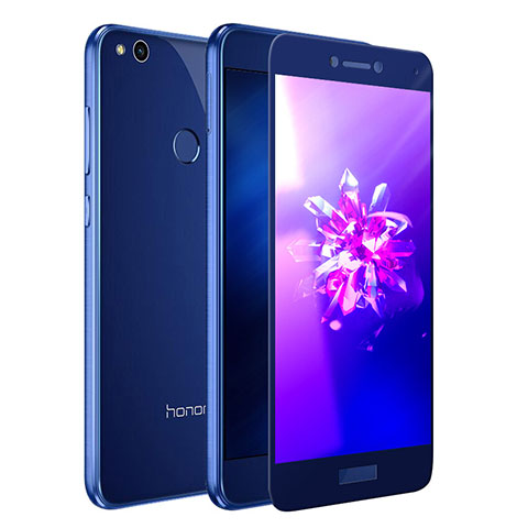 Pellicola in Vetro Temperato Protettiva Integrale Proteggi Schermo Film F03 per Huawei Honor 8 Lite Blu