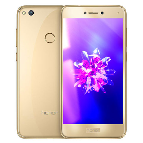 Pellicola in Vetro Temperato Protettiva Integrale Proteggi Schermo Film F03 per Huawei Honor 8 Lite Oro