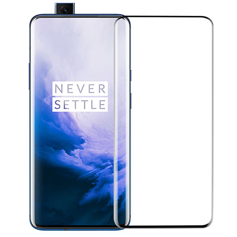 Pellicola in Vetro Temperato Protettiva Integrale Proteggi Schermo Film F03 per OnePlus 7T Pro 5G Nero