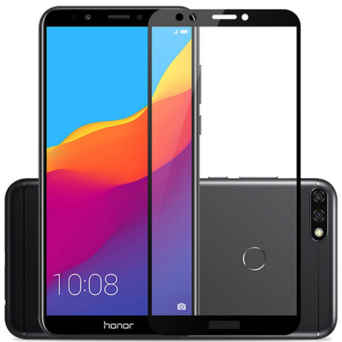 Pellicola in Vetro Temperato Protettiva Integrale Proteggi Schermo Film F04 per Huawei Honor 7C Nero