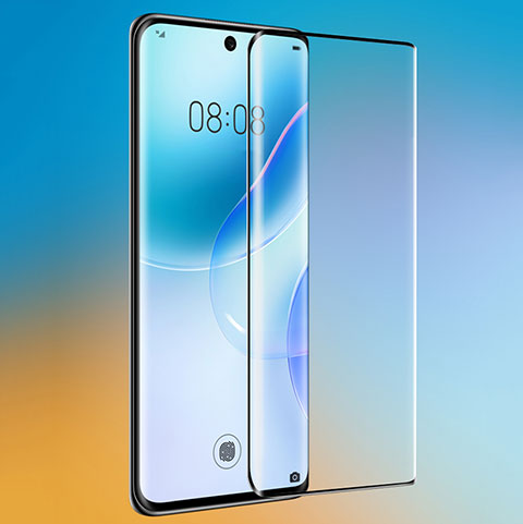 Pellicola in Vetro Temperato Protettiva Integrale Proteggi Schermo Film F04 per Huawei Nova 8 5G Nero