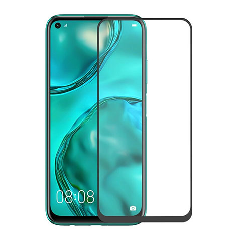 Pellicola in Vetro Temperato Protettiva Integrale Proteggi Schermo Film F06 per Huawei Nova 7 SE 5G Nero