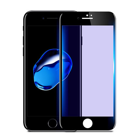 Pellicola in Vetro Temperato Protettiva Integrale Proteggi Schermo Film F17 per Apple iPhone SE (2020) Nero