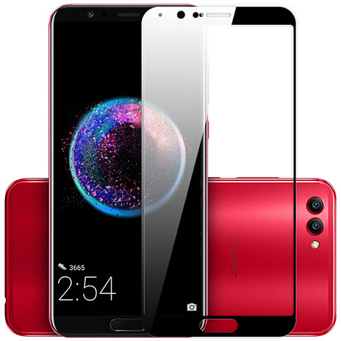 Pellicola in Vetro Temperato Protettiva Integrale Proteggi Schermo Film per Huawei Honor View 10 Nero