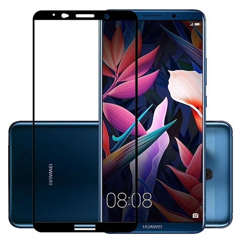 Pellicola in Vetro Temperato Protettiva Integrale Proteggi Schermo Film per Huawei Mate 10 Pro Nero