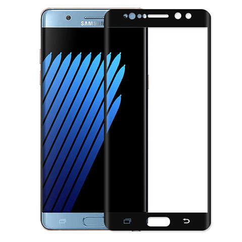 Pellicola in Vetro Temperato Protettiva Integrale Proteggi Schermo Film per Samsung Galaxy Note 7 Nero